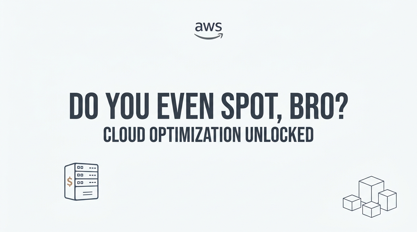 Do you even spot, bro? Cloud optimization unlocked.
